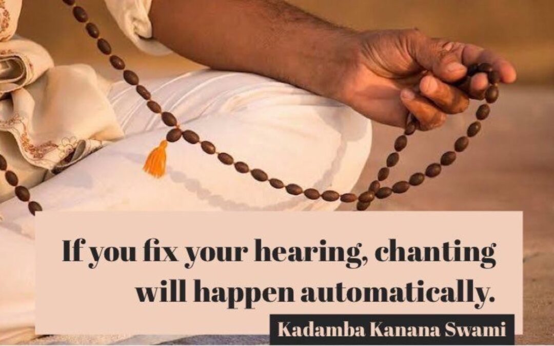 Fix your hearing!