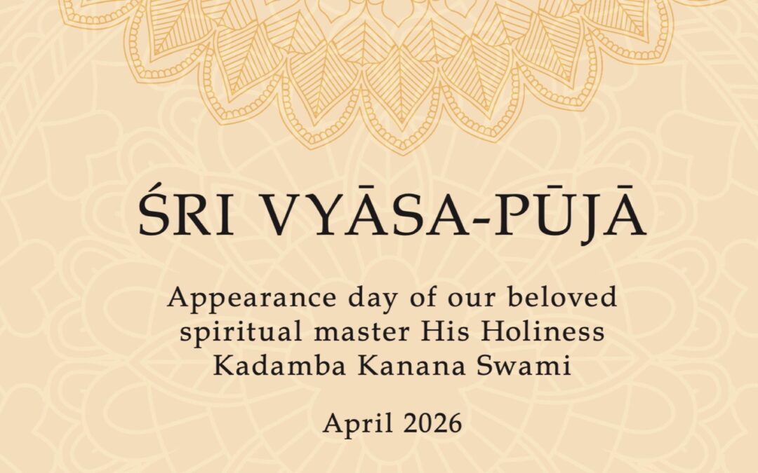Vyasa-puja Book 2026